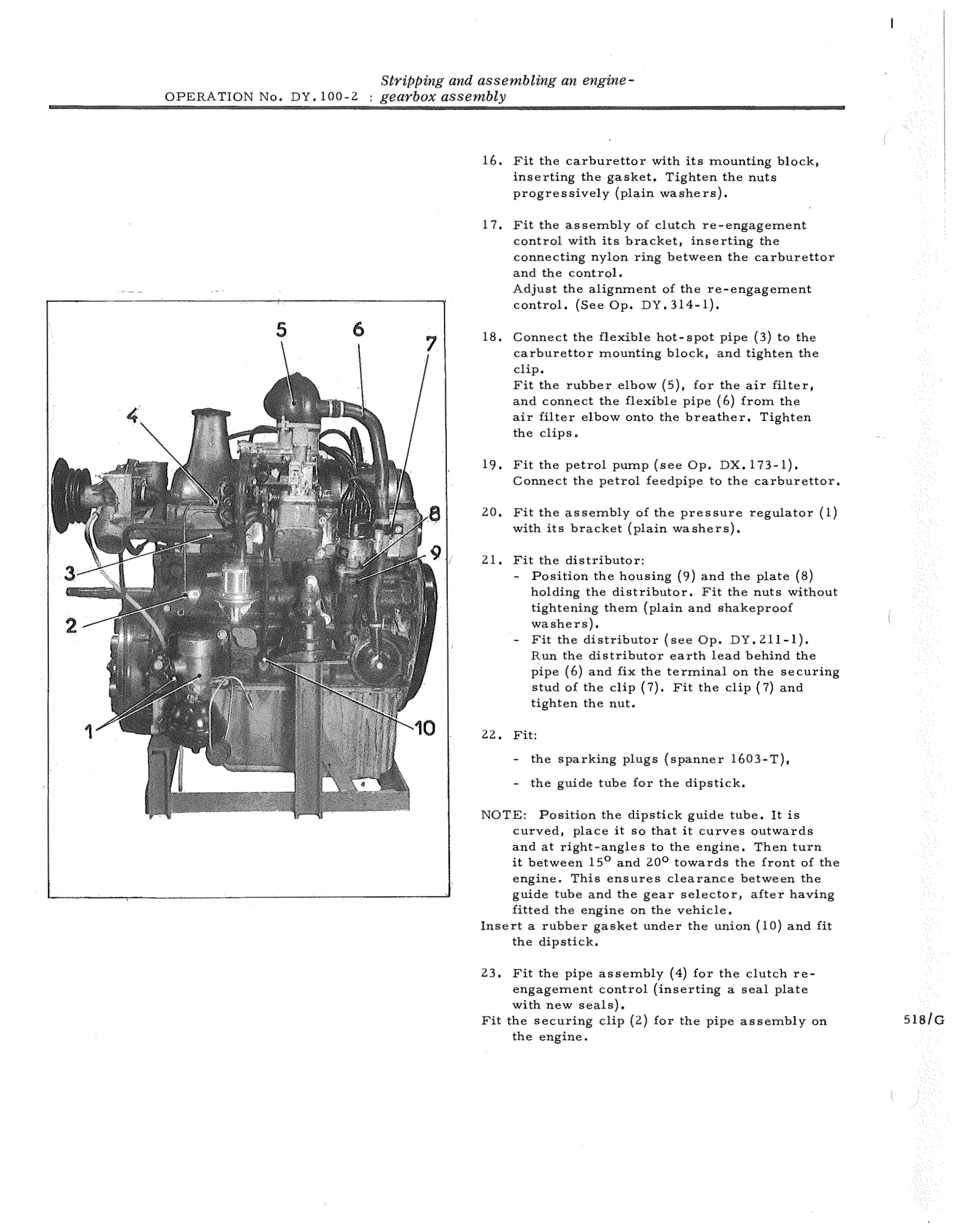 gearbox assembly, page 590 of 750 — DS21 & DS21M / DS19A & DS19MA Repair Manual