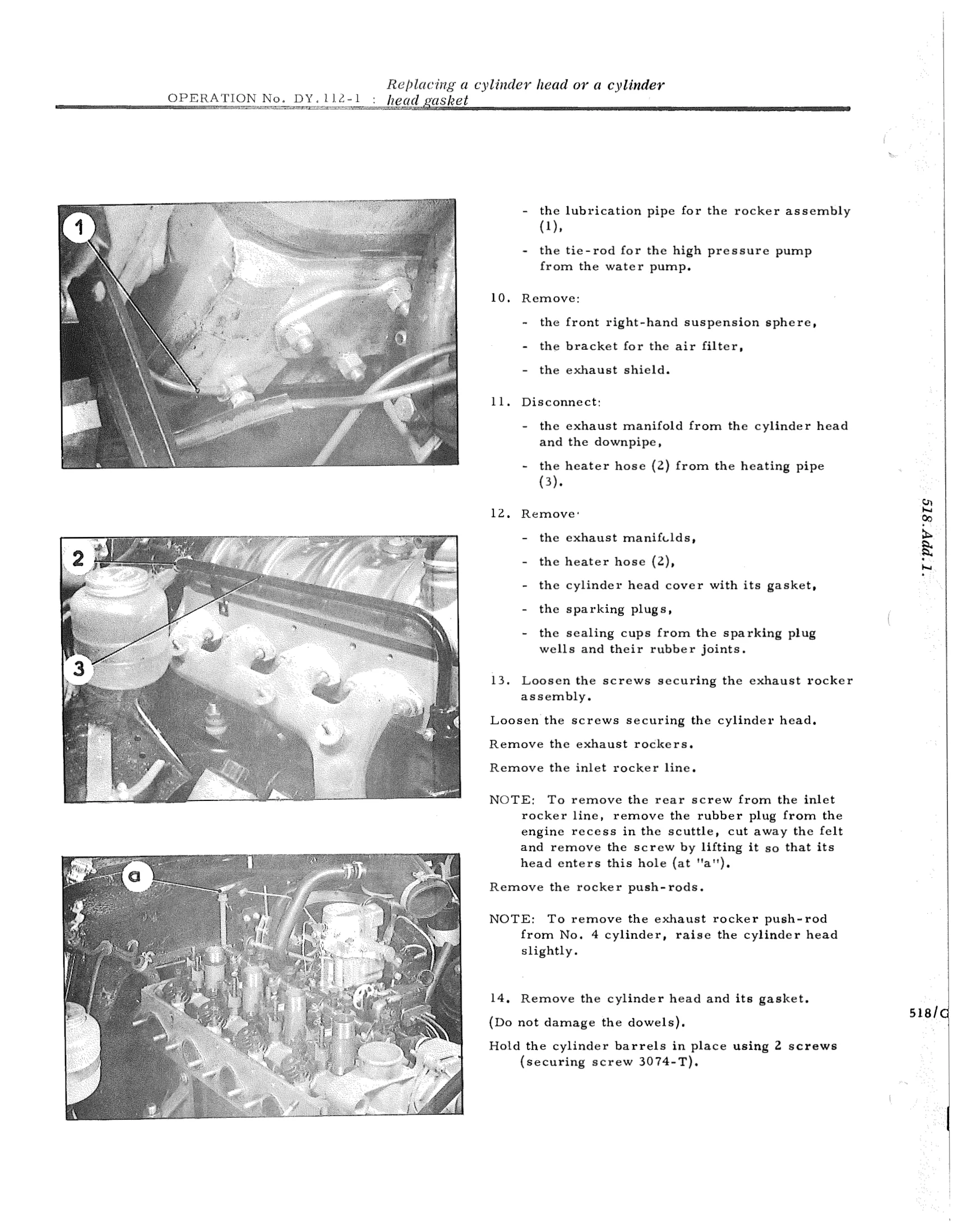 ; head gasket, page 619 of 750 — DS21 & DS21M / DS19A & DS19MA Repair Manual