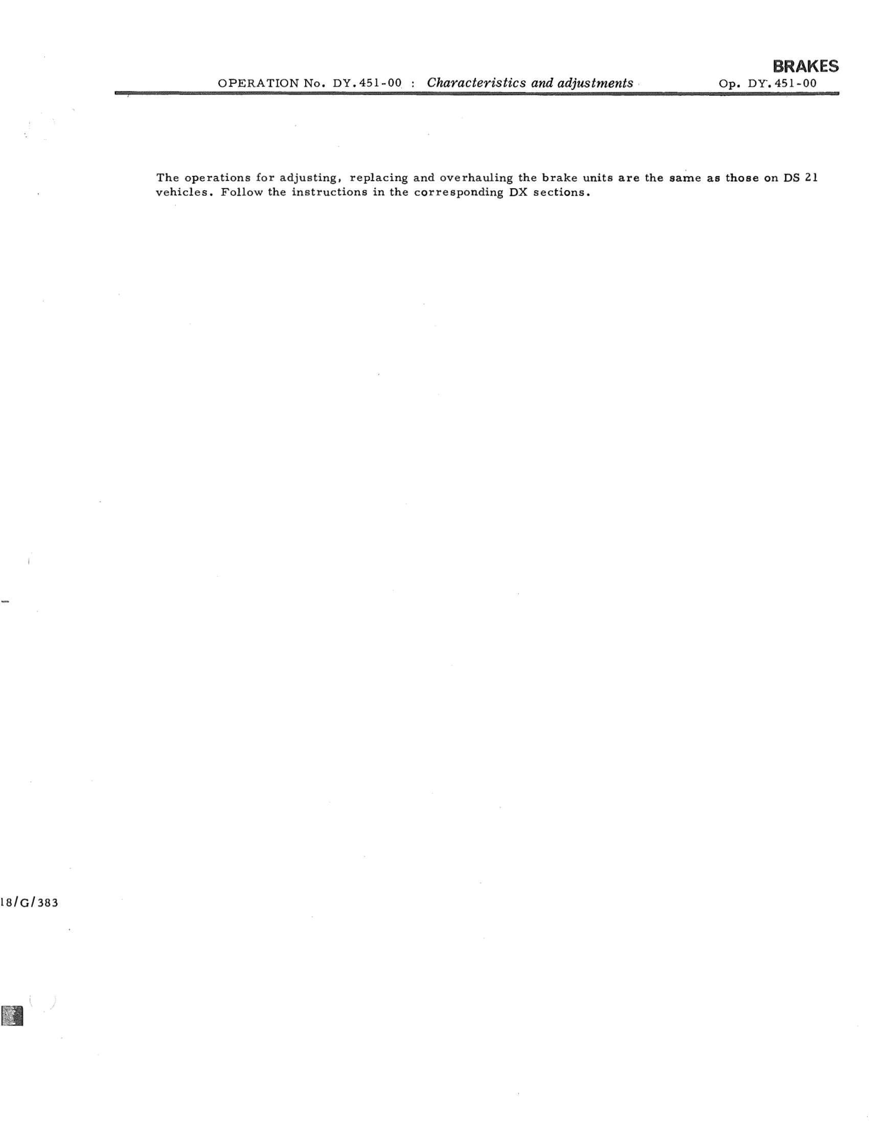 Characteristics and adjustments, page 679 of 750 — DS21 & DS21M / DS19A & DS19MA Repair Manual