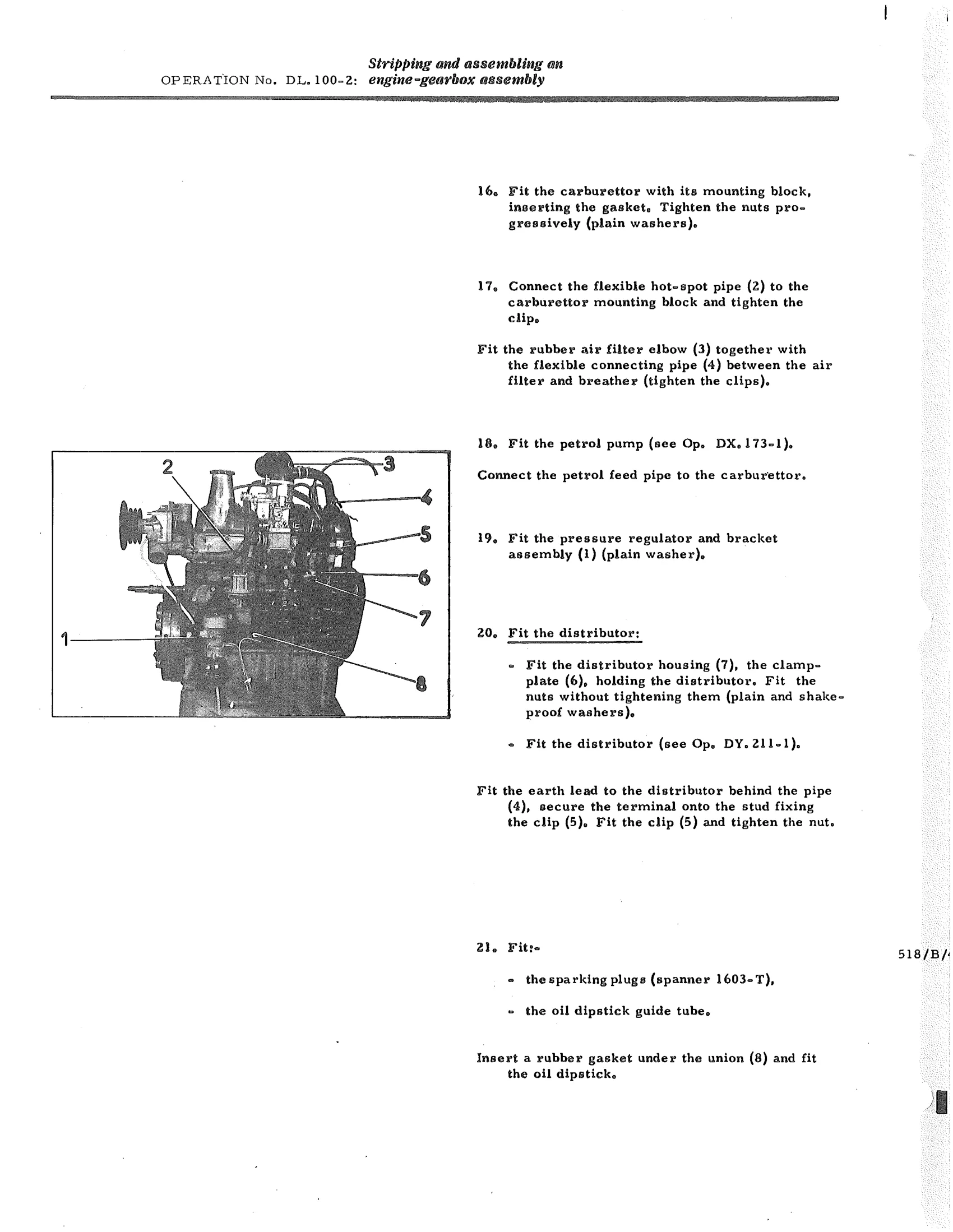 Strip/assemble to replace engien, page 720 of 750 — DS21 & DS21M / DS19A & DS19MA Repair Manual