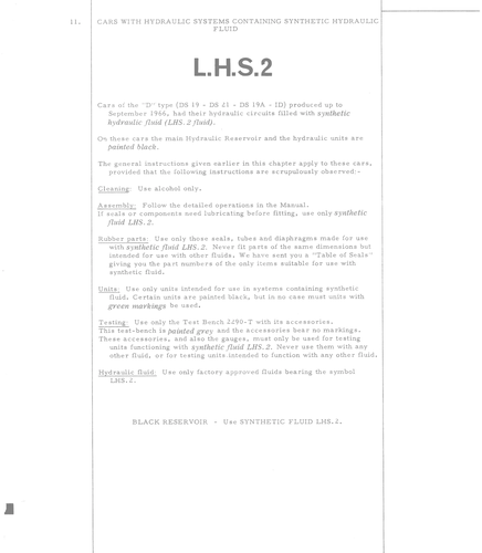 LHS2, page 27 — DS21 & DS21M / DS19A & DS19MA Repair Manual