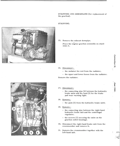 Strip/assemble to replace g'box, page 45 — DS21 & DS21M / DS19A & DS19MA Repair Manual
