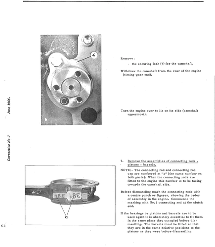 Remove rods, pistons, barrels, page 52 — DS21 & DS21M / DS19A & DS19MA Repair Manual