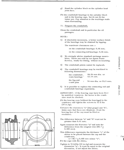 Crankshaft, page 55 — DS21 & DS21M / DS19A & DS19MA Repair Manual