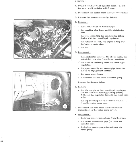 Replace cylinder head, page 70 — DS21 & DS21M / DS19A & DS19MA Repair Manual