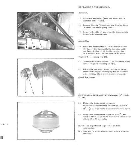 Replace thermostat, page 159 — DS21 & DS21M / DS19A & DS19MA Repair Manual