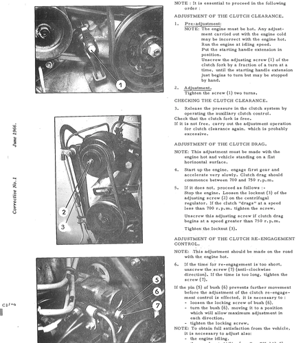 Adjust, page 167 — DS21 & DS21M / DS19A & DS19MA Repair Manual
