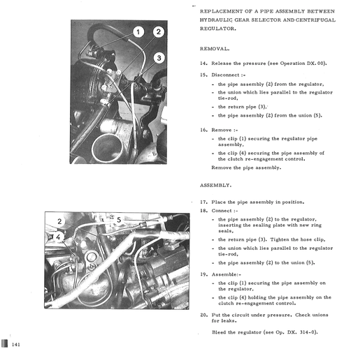 Selector/centrifugal reg., page 171 — DS21 & DS21M / DS19A & DS19MA Repair Manual
