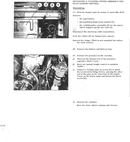 Cylinder piston assy for g/change control, page 239 — DS21 & DS21M / DS19A & DS19MA Repair Manual