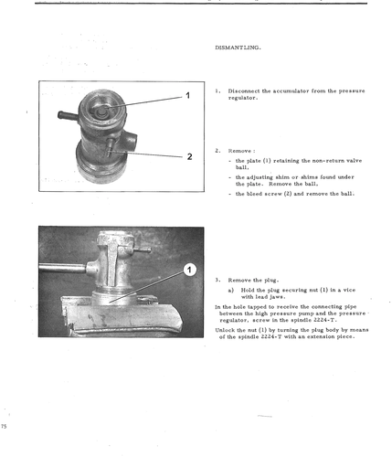 Overhaul pressure reg., page 264 — DS21 & DS21M / DS19A & DS19MA Repair Manual