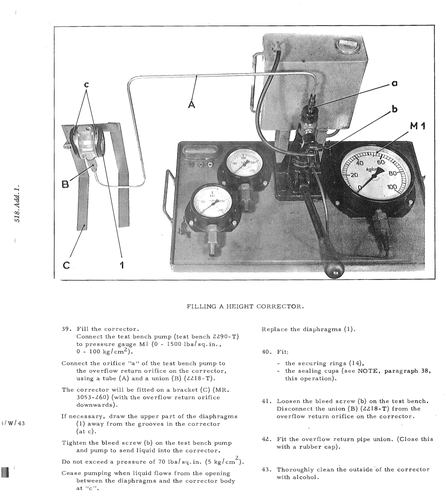 Fill height corrector, page 340 — DS21 & DS21M / DS19A & DS19MA Repair Manual