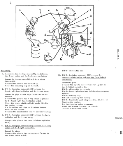 Replace fr. suspn. feed pipe, page 344 — DS21 & DS21M / DS19A & DS19MA Repair Manual