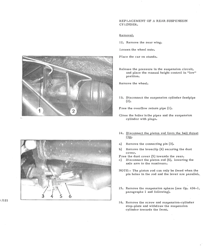 Replace r. suspn. cylinder, page 347 — DS21 & DS21M / DS19A & DS19MA Repair Manual