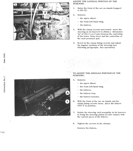 Adjust lateral position, page 361 — DS21 & DS21M / DS19A & DS19MA Repair Manual