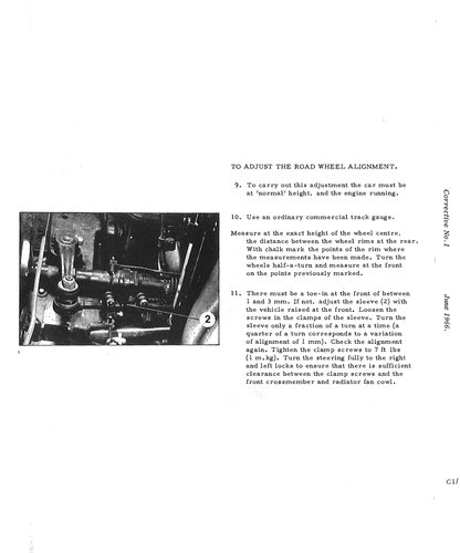 Adjust track, page 362 — DS21 & DS21M / DS19A & DS19MA Repair Manual