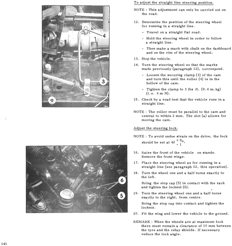 Adjust straight-ahead posn., page 363 — DS21 & DS21M / DS19A & DS19MA Repair Manual