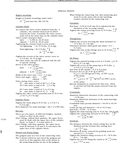 Engine, page 575 — DS21 & DS21M / DS19A & DS19MA Repair Manual