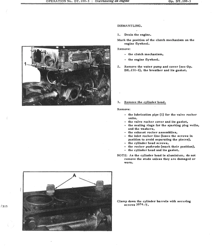Overhaul engine , page 599 — DS21 & DS21M / DS19A & DS19MA Repair Manual
