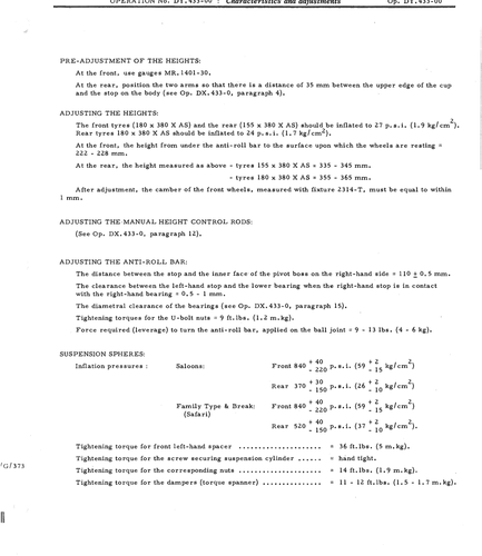 Suspension, page 668 — DS21 & DS21M / DS19A & DS19MA Repair Manual