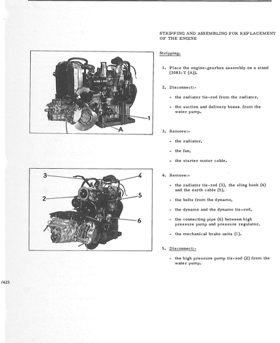 Strip/assemble to replace engien, page 717 — DS21 & DS21M / DS19A & DS19MA Repair Manual