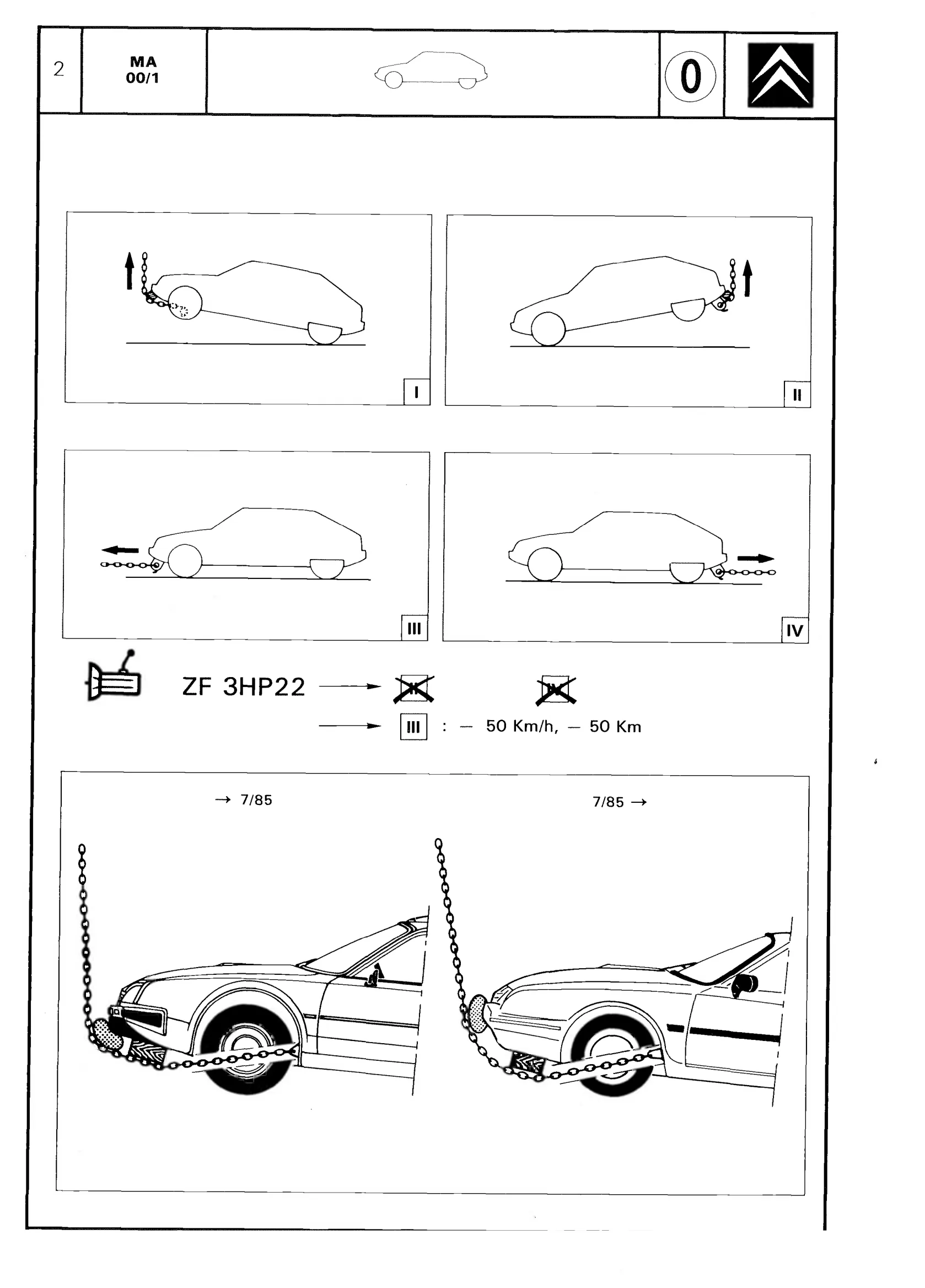 Towing, page 15 of 611 — CX Repair Manual — Mechanical Components 1