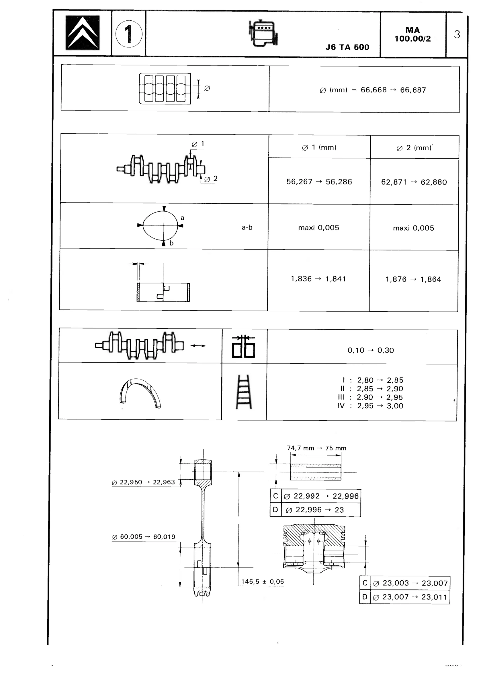 CX 22 ohc, page 51 of 611 — CX Repair Manual — Mechanical Components 1
