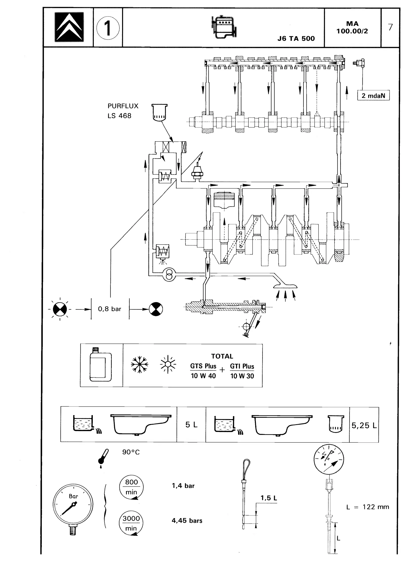 CX 22 ohc, page 55 of 611 — CX Repair Manual — Mechanical Components 1