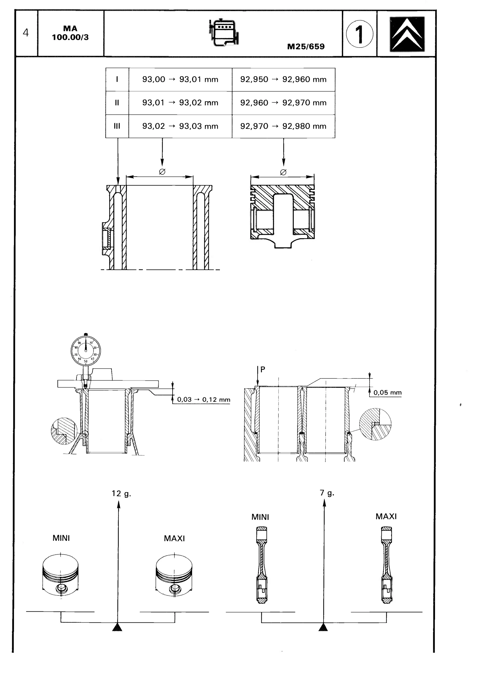 CX 25, page 59 of 611 — CX Repair Manual — Mechanical Components 1