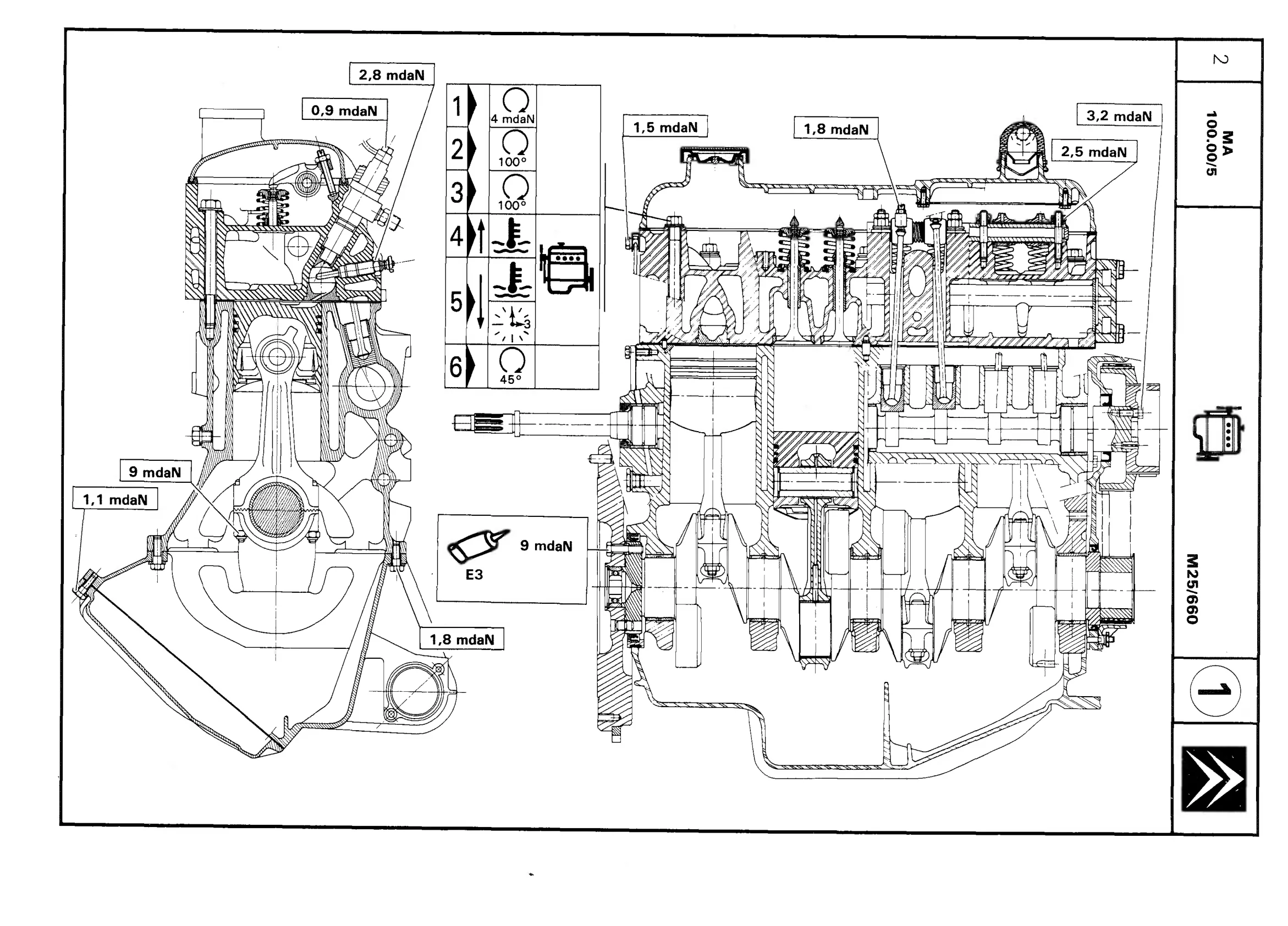 CX 25 diesel, page 73 of 611 — CX Repair Manual — Mechanical Components 1