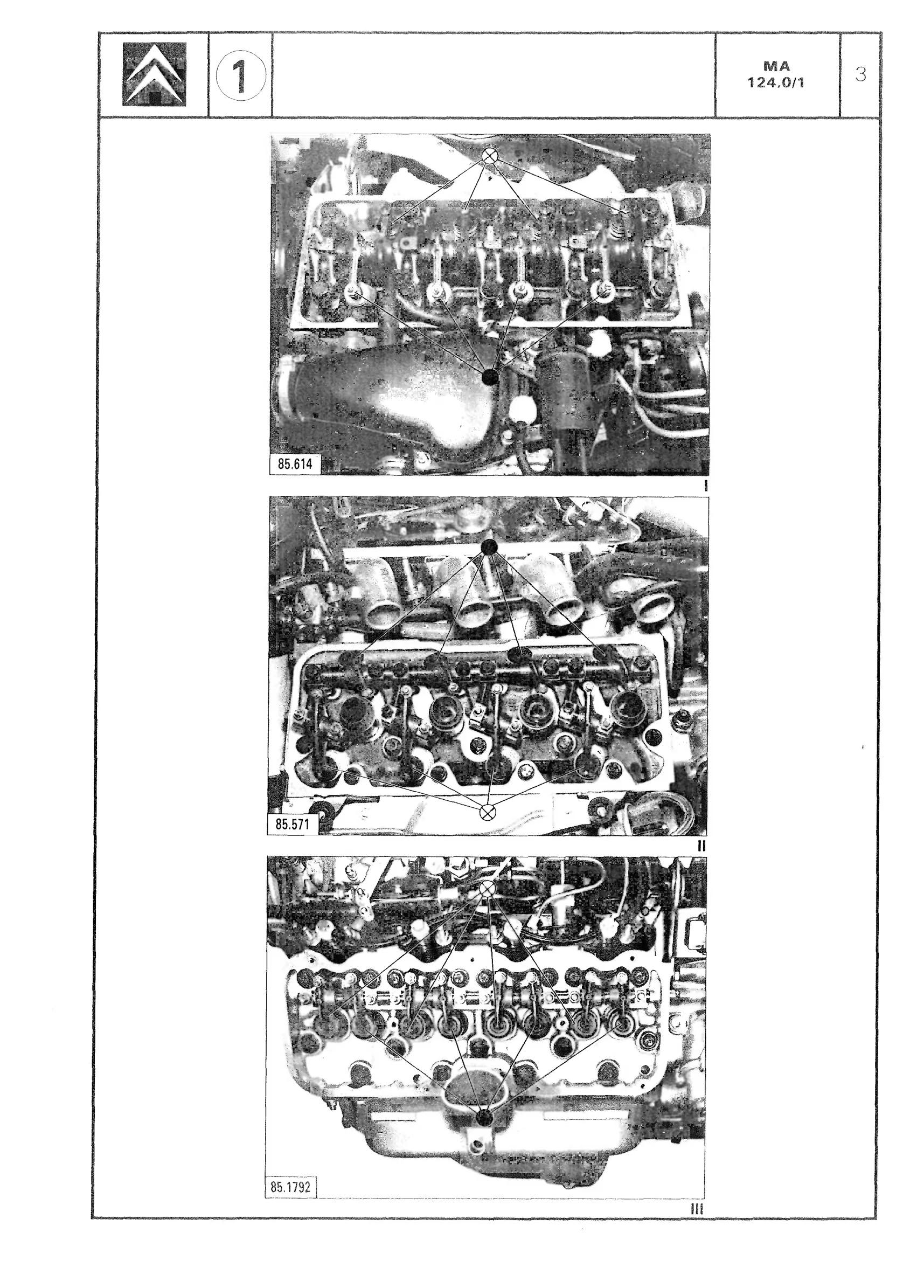 Adjust valve clearances, page 120 of 611 — CX Repair Manual — Mechanical Components 1