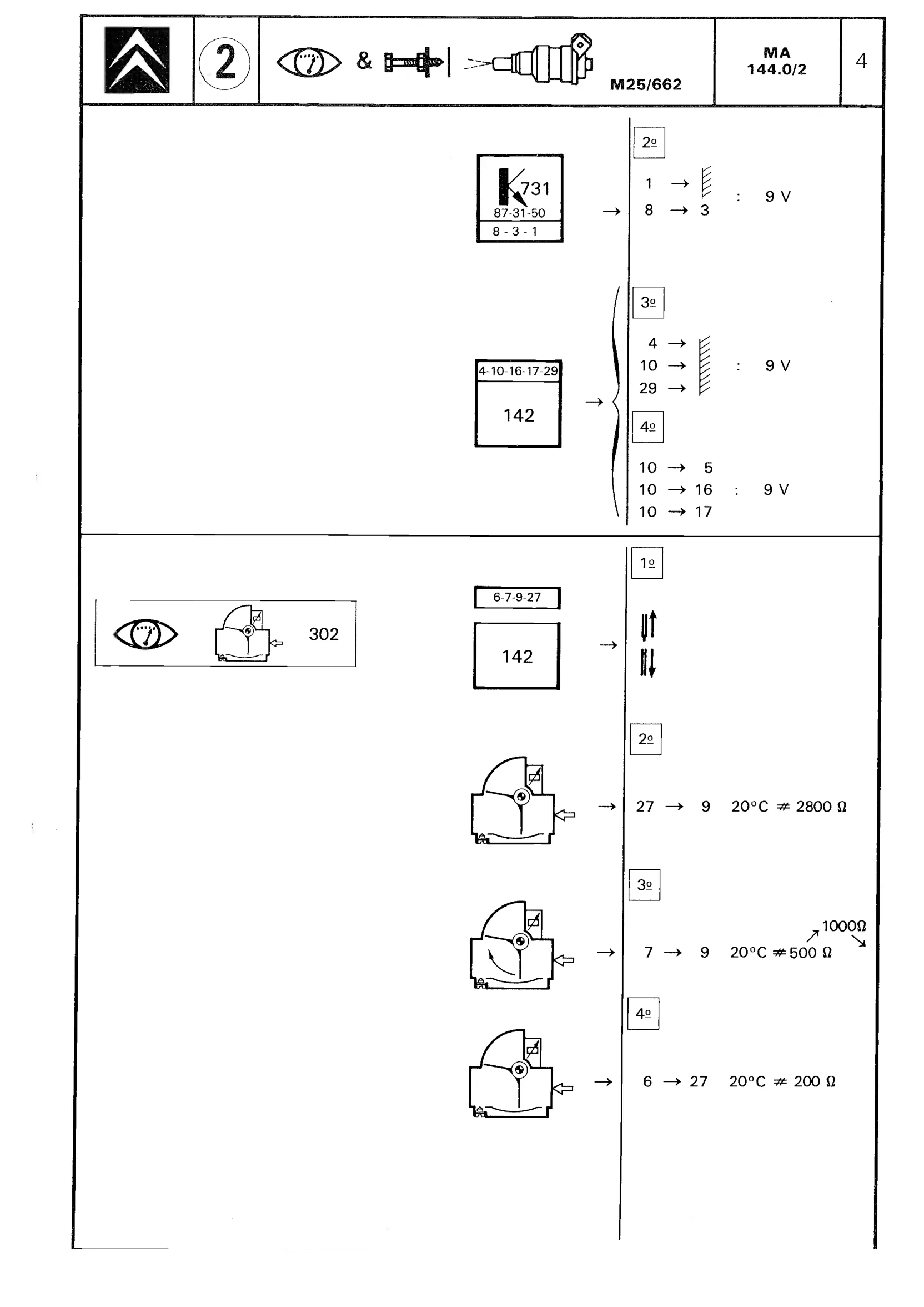 LE Jetronic Injection system, page 198 of 611 — CX Repair Manual — Mechanical Components 1