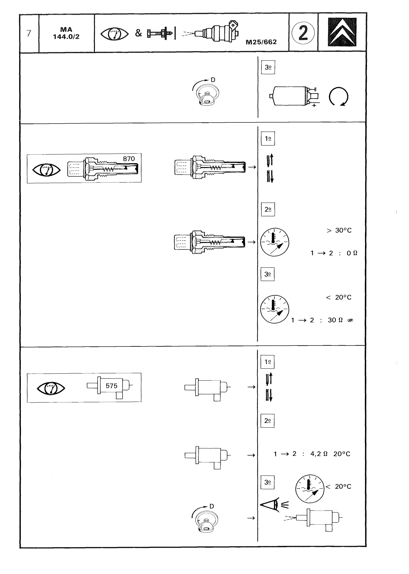 LE Jetronic Injection system, page 201 of 611 — CX Repair Manual — Mechanical Components 1