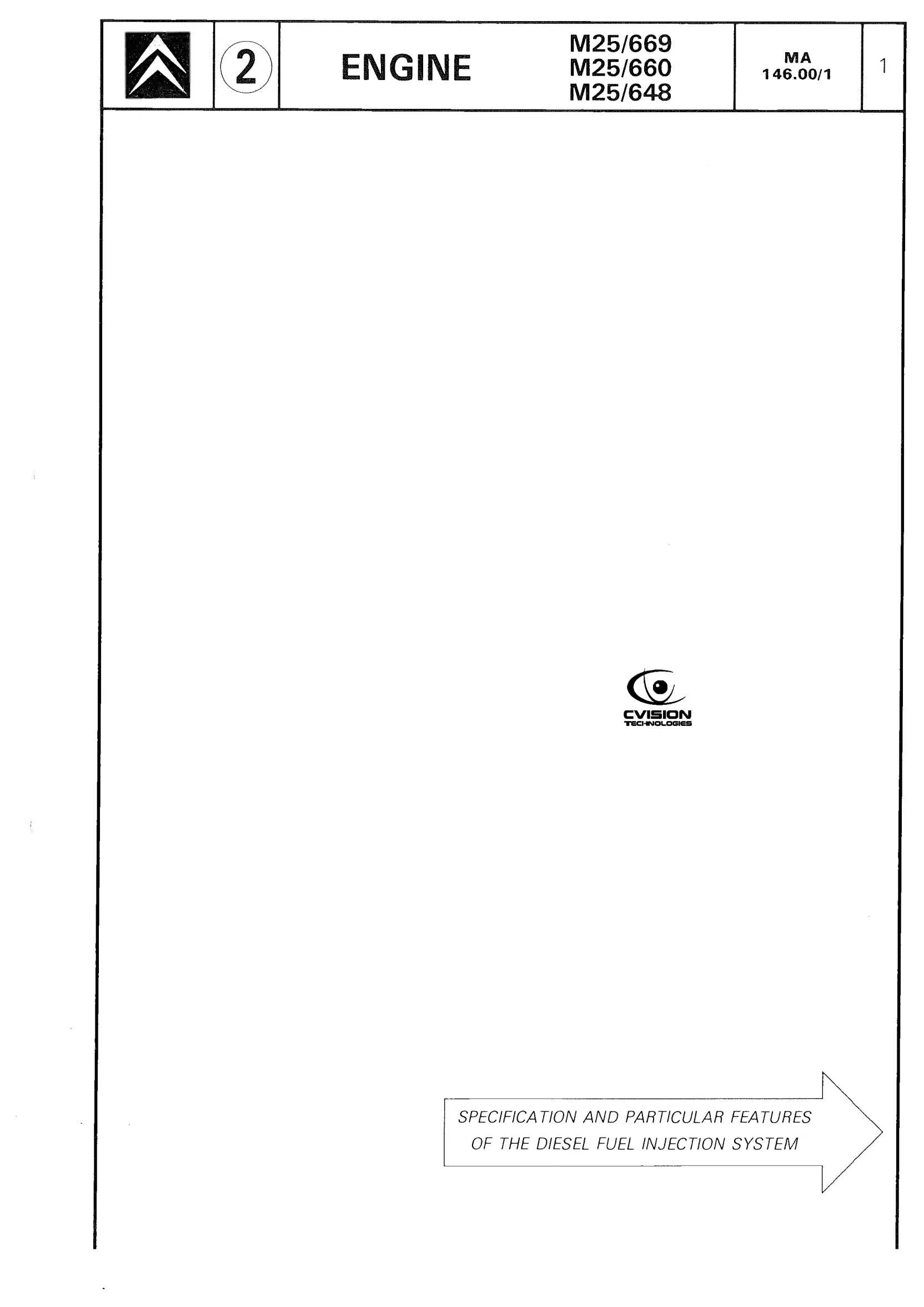 Diesel injection system, page 205 of 611 — CX Repair Manual — Mechanical Components 1