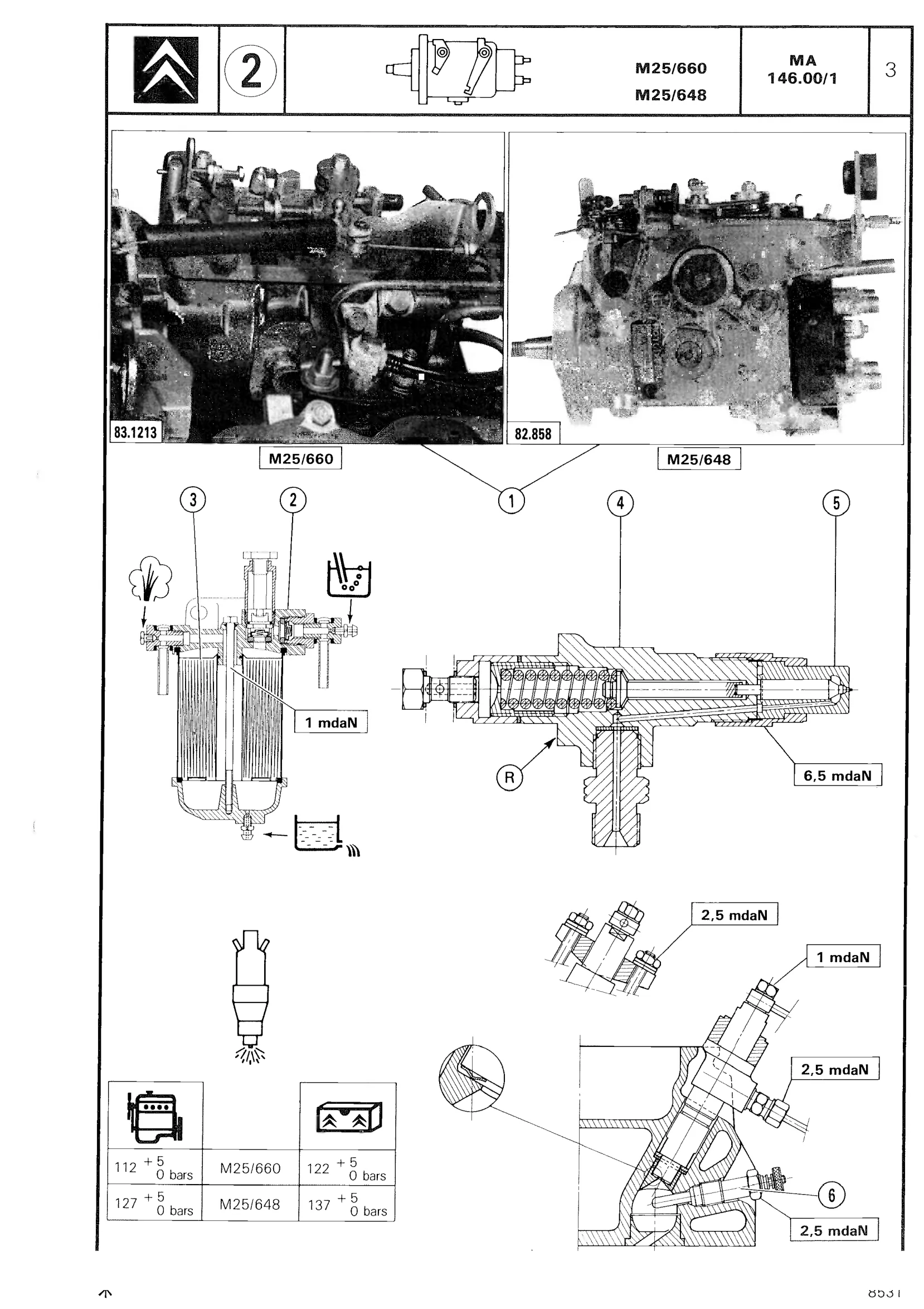 Diesel injection system, page 207 of 611 — CX Repair Manual — Mechanical Components 1