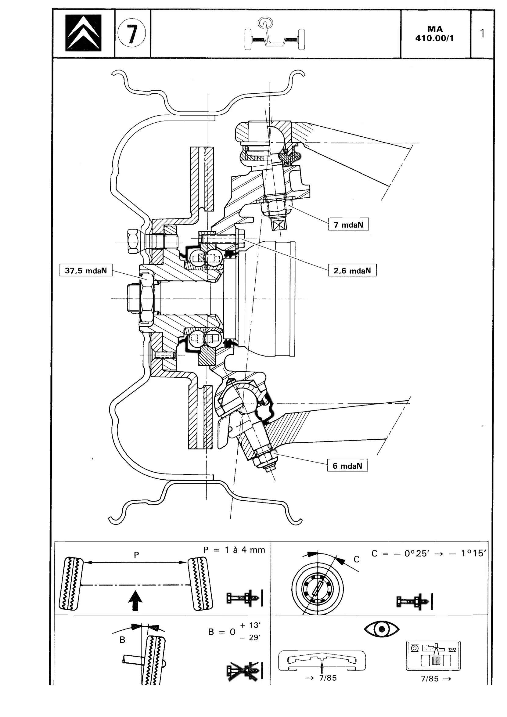 Specifications, page 331 of 611 — CX Repair Manual — Mechanical Components 1