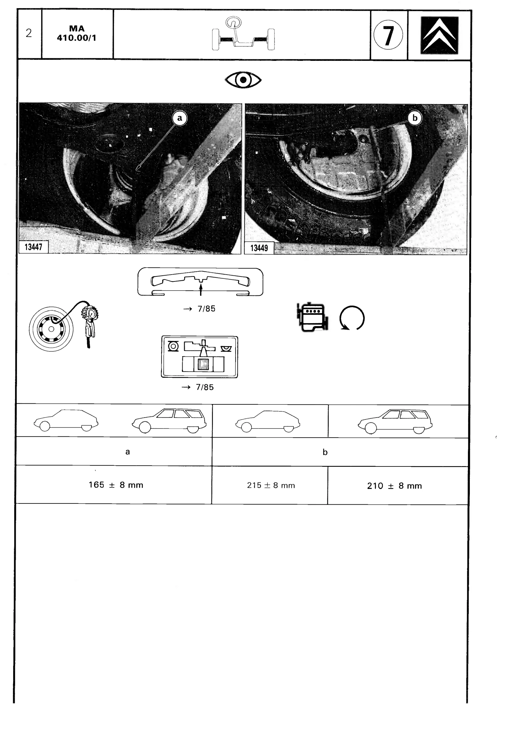 Specifications, page 332 of 611 — CX Repair Manual — Mechanical Components 1