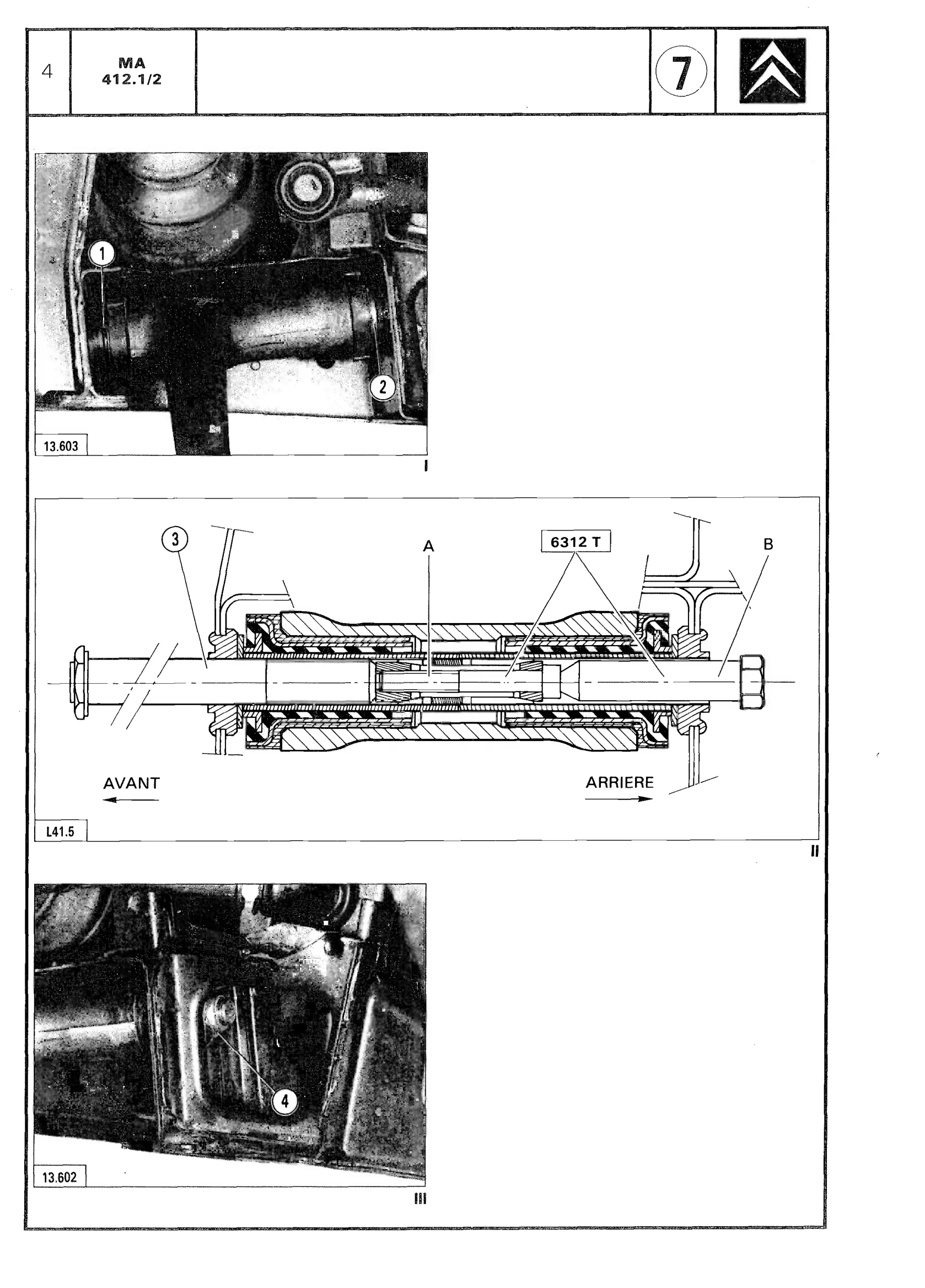 Remove, fit lower wheel arm, page 340 of 611 — CX Repair Manual — Mechanical Components 1