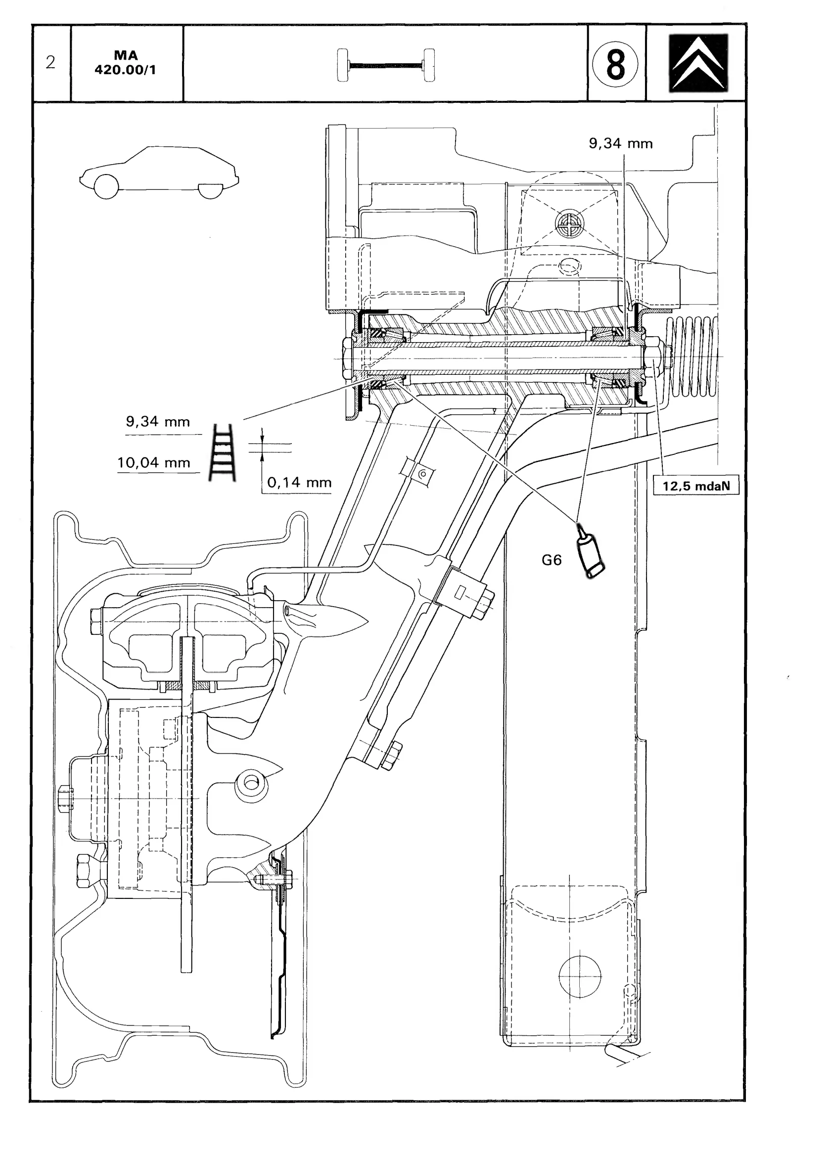 List of operations, page 366 of 611 — CX Repair Manual — Mechanical Components 1