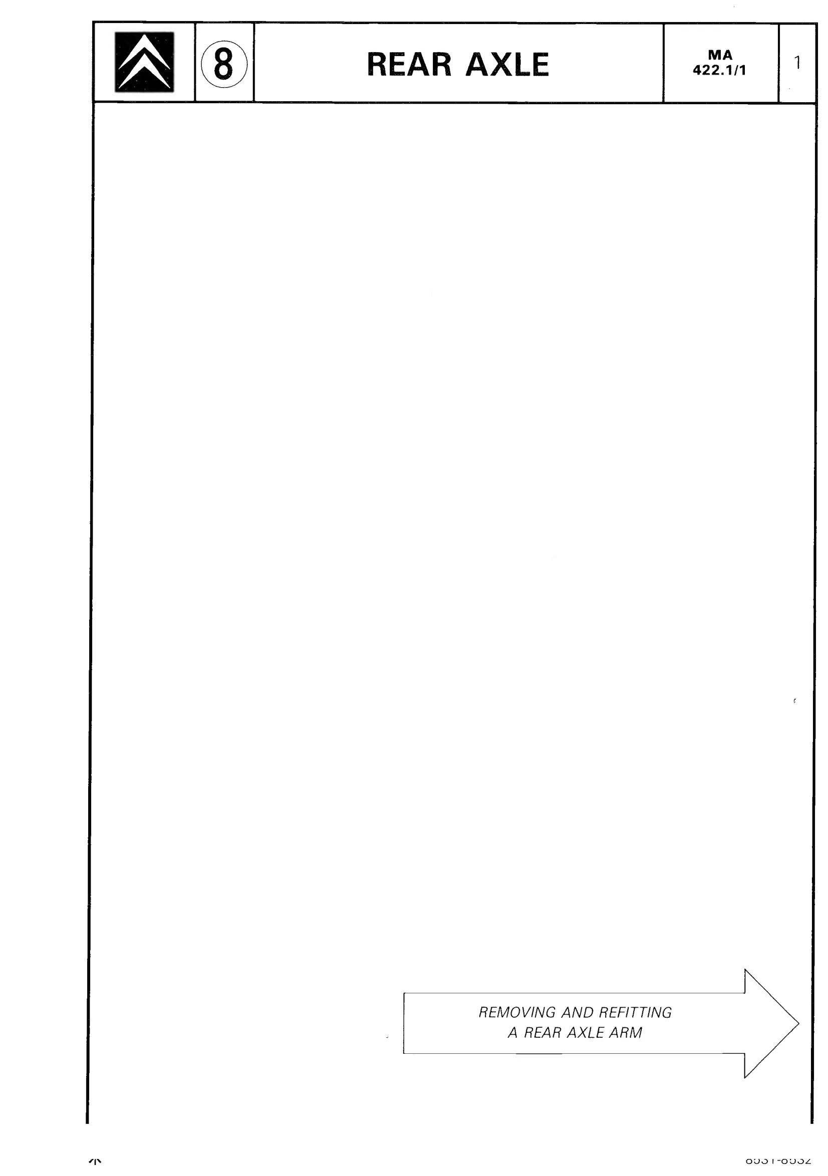 Remove, refit axle arm, page 368 of 611 — CX Repair Manual — Mechanical Components 1