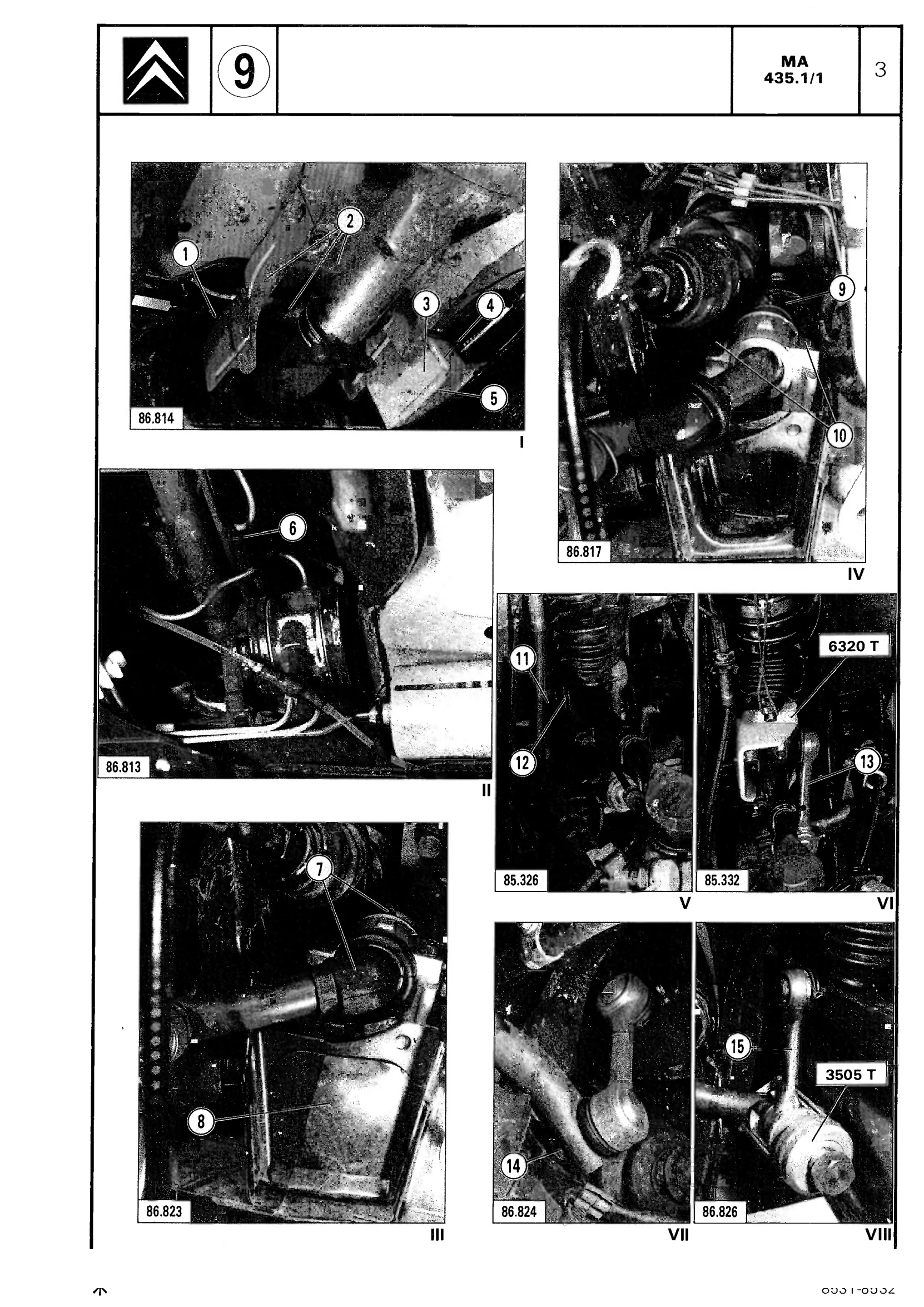 Remove/fit anti-roll bar, page 392 of 611 — CX Repair Manual — Mechanical Components 1
