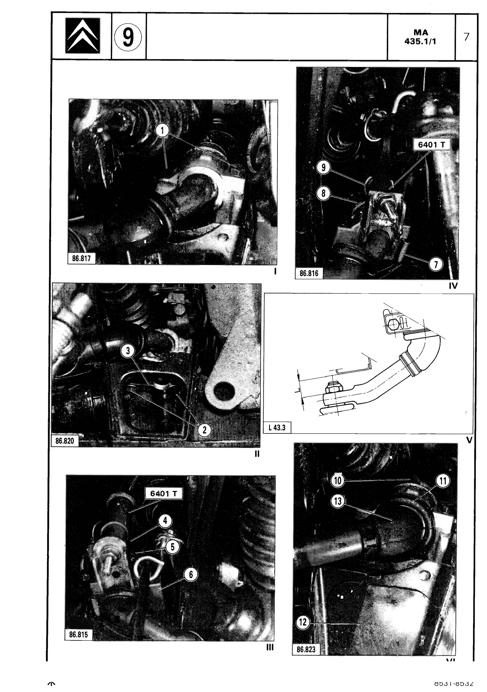 Remove/fit anti-roll bar, page 396 of 611 — CX Repair Manual — Mechanical Components 1