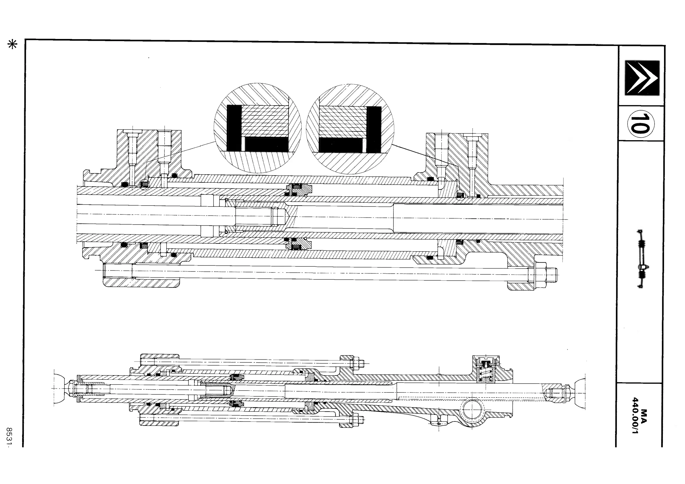 Specifications, page 411 of 611 — CX Repair Manual — Mechanical Components 1