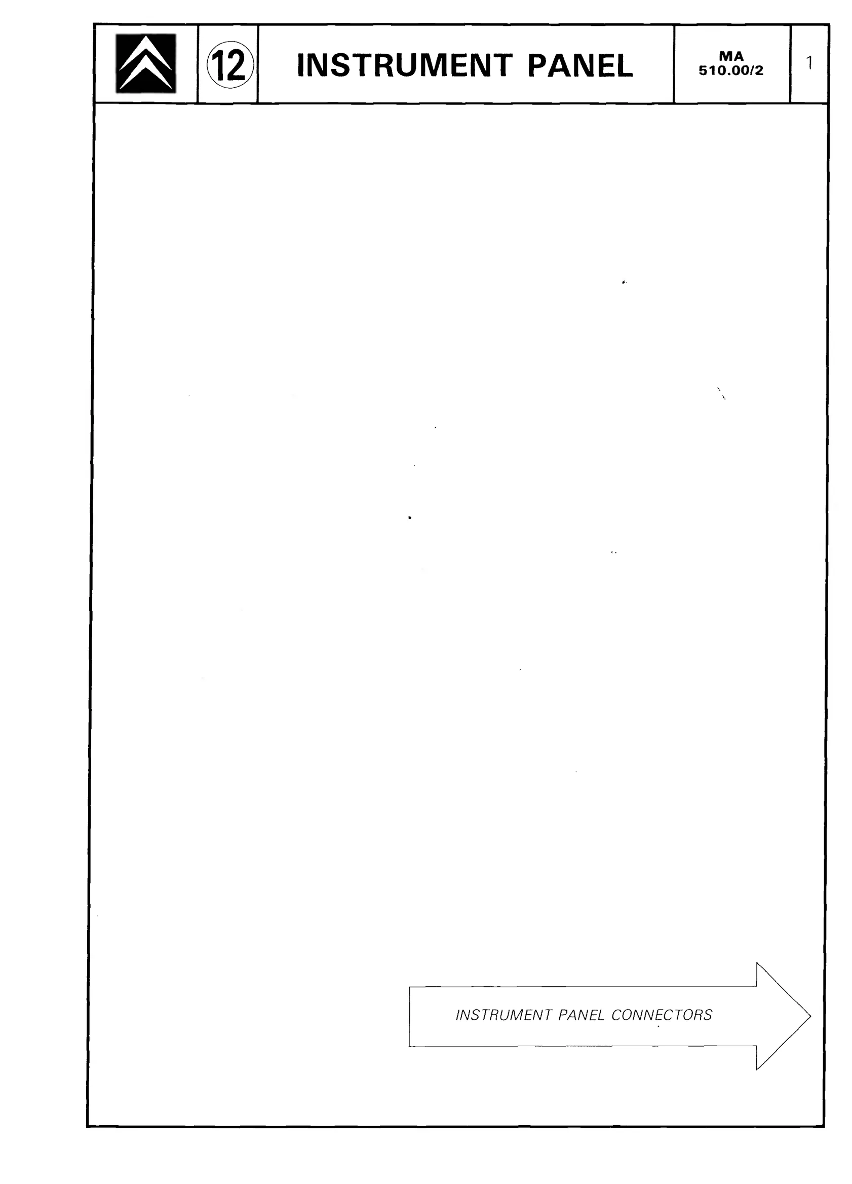 Instrument panel connectors, page 449 of 611 — CX Repair Manual — Mechanical Components 1