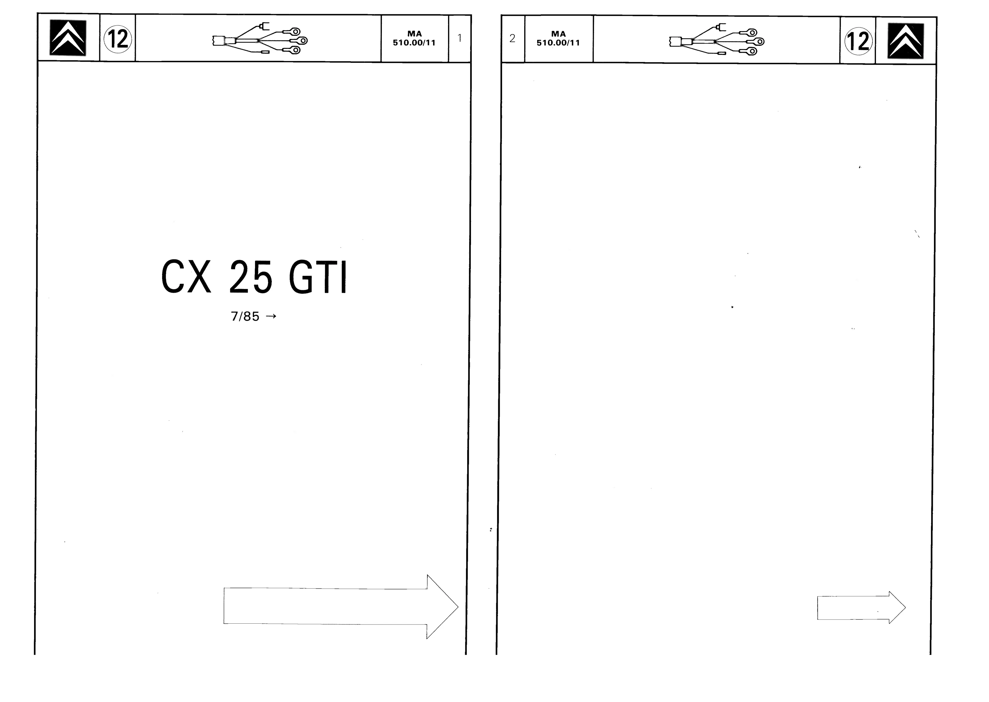 CX 25 GTI, page 460 of 611 — CX Repair Manual — Mechanical Components 1