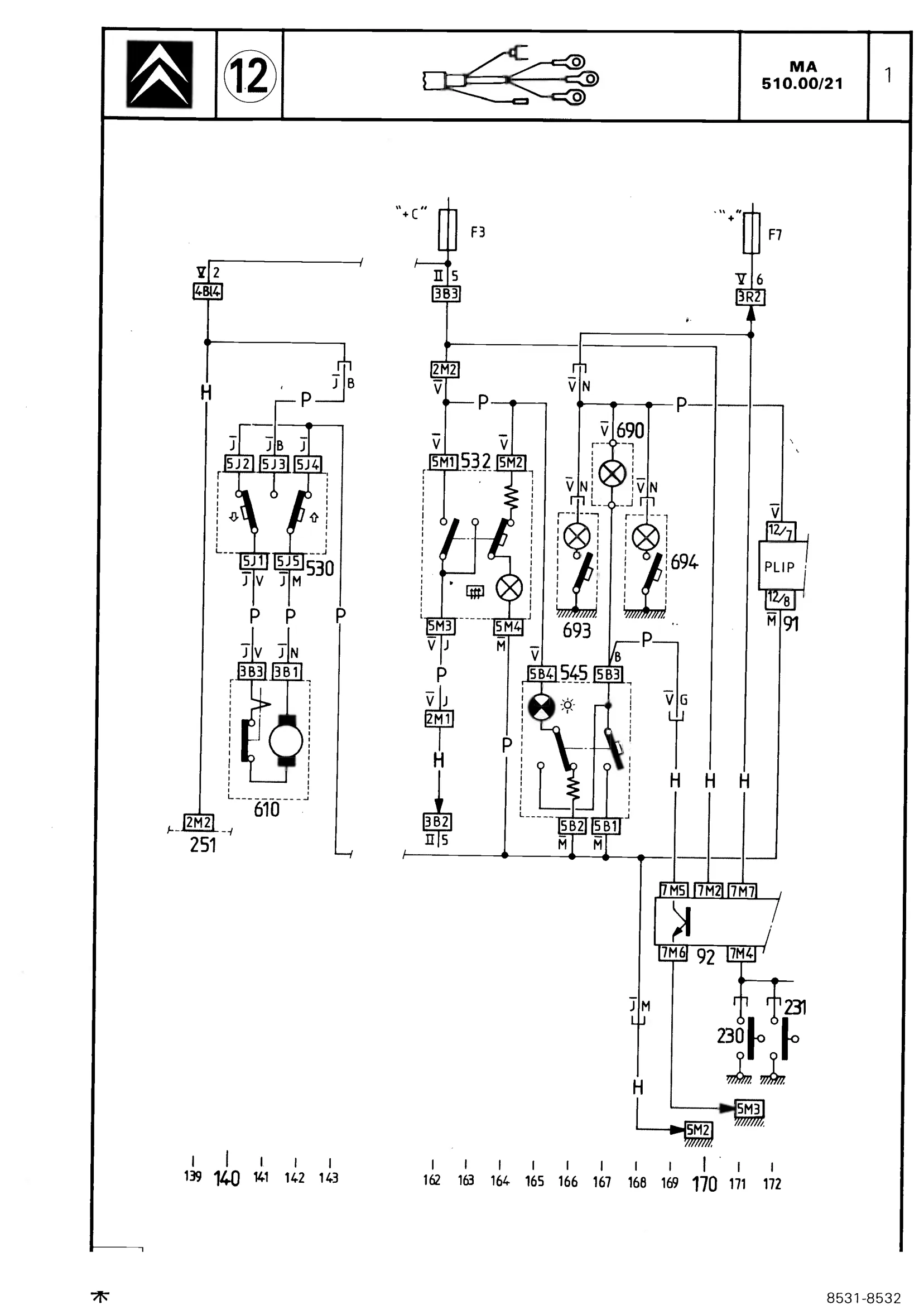CX 25 TRD Turbo, page 487 of 611 — CX Repair Manual — Mechanical Components 1