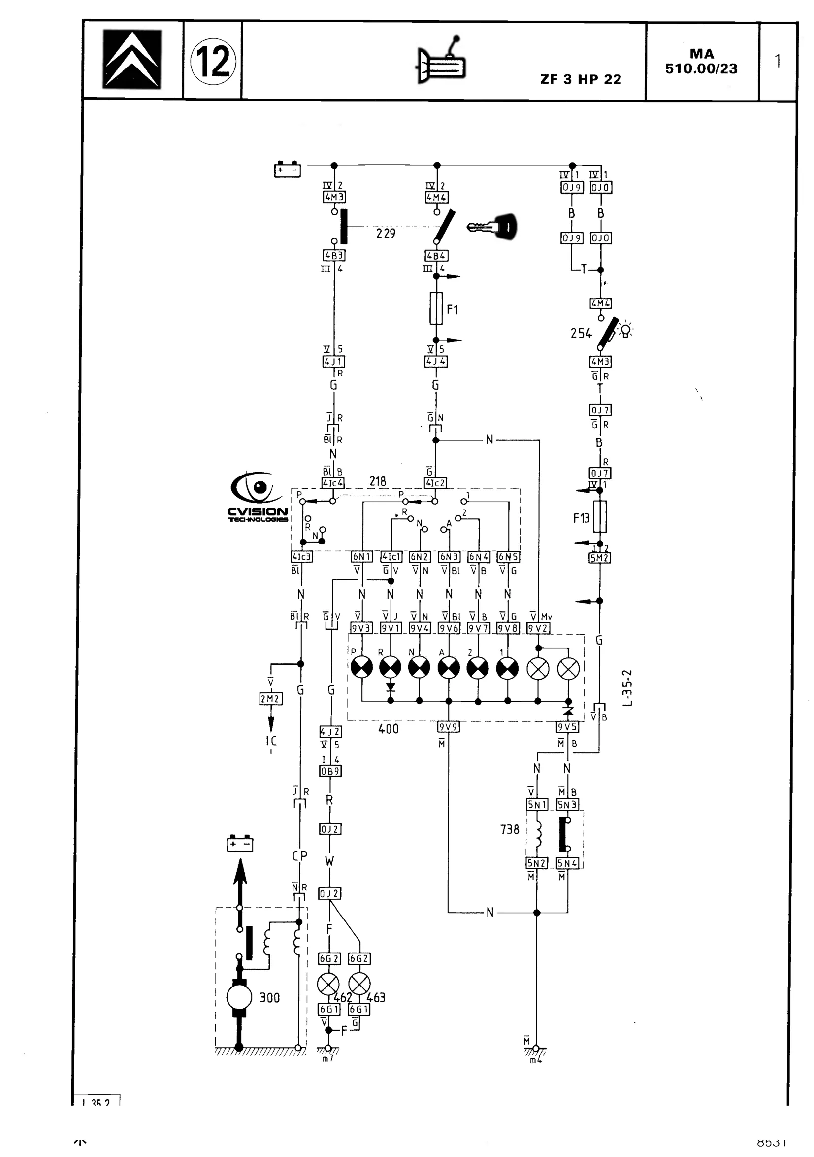 CX 25 TRD Turbo, page 489 of 611 — CX Repair Manual — Mechanical Components 1
