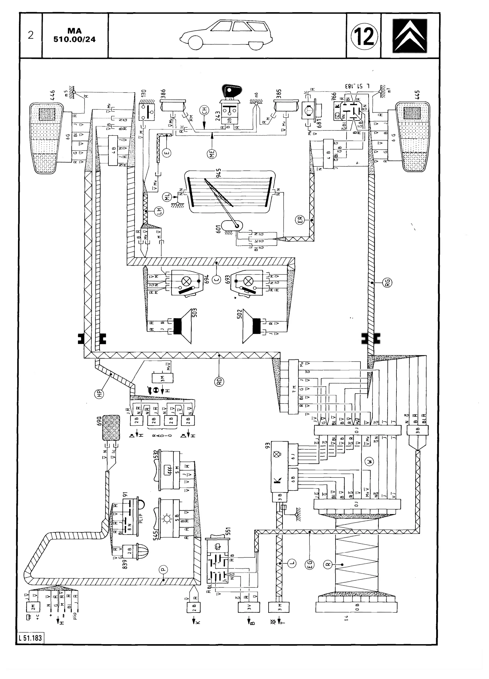 CX 25 TRD Turbo, page 491 of 611 — CX Repair Manual — Mechanical Components 1