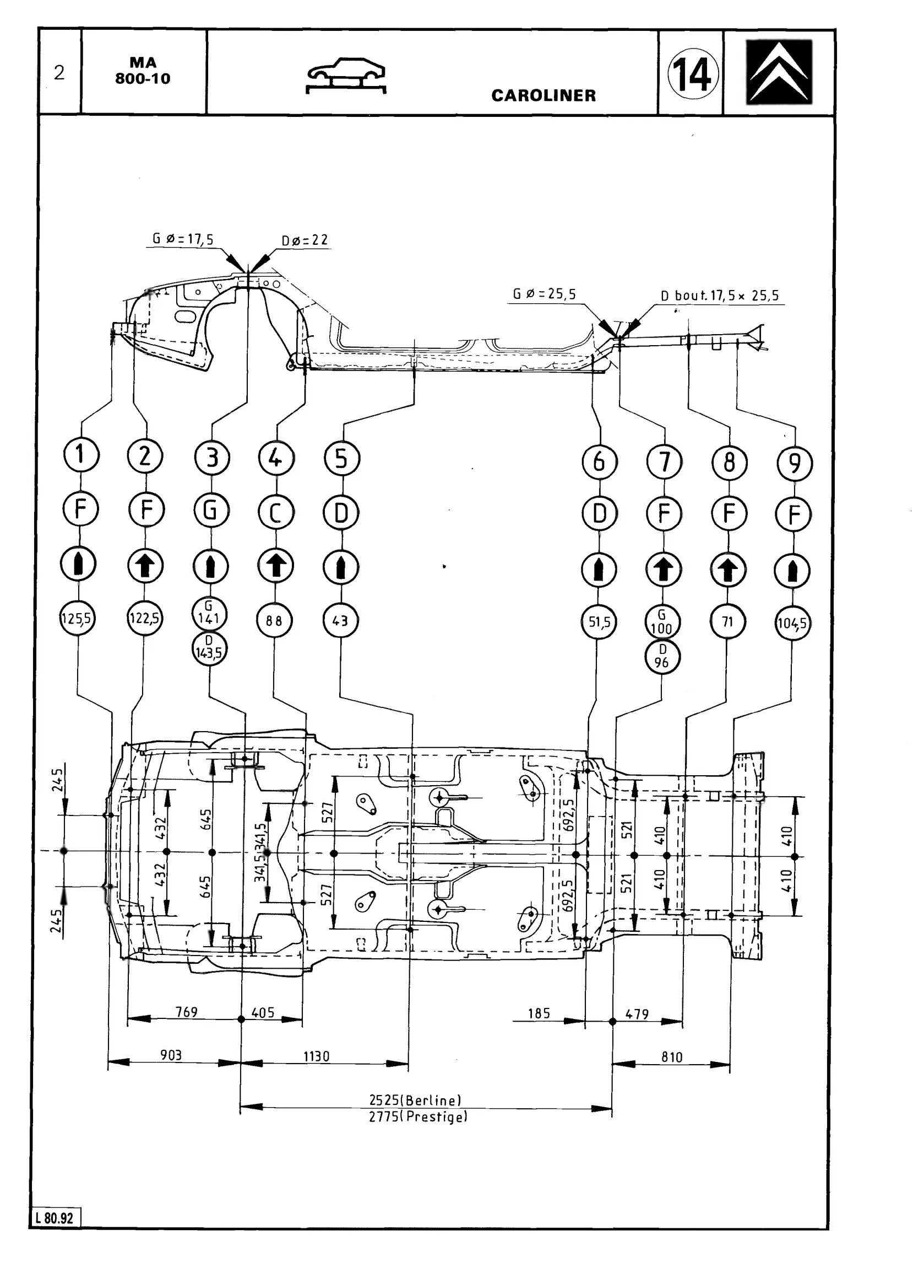 Using 'Caroliner' jig, page 527 of 611 — CX Repair Manual — Mechanical Components 1