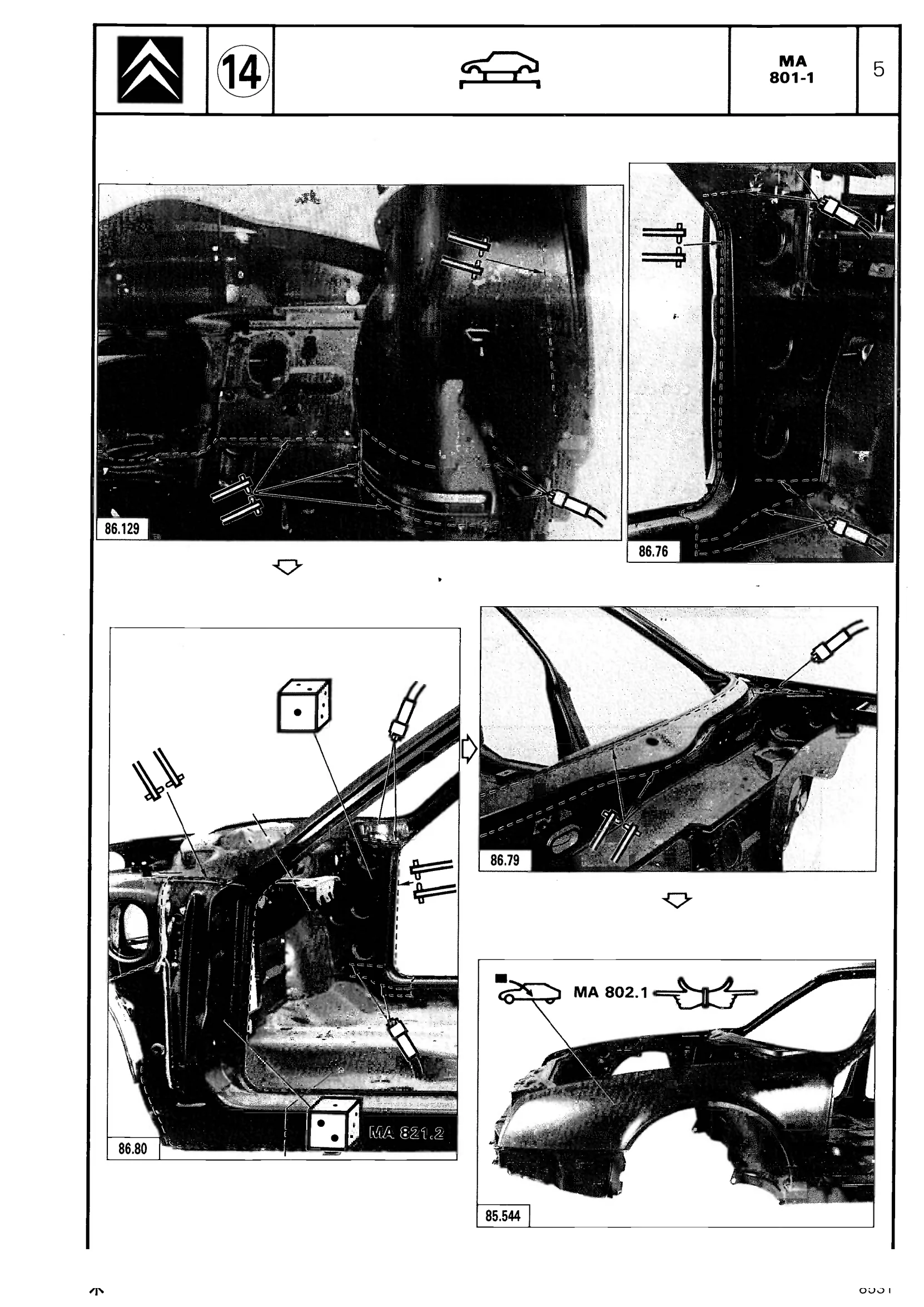 Replace front unit complete, page 542 of 611 — CX Repair Manual — Mechanical Components 1