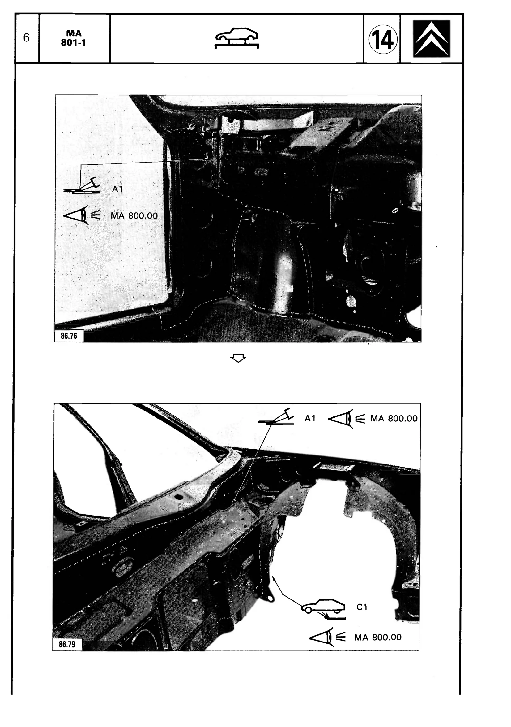 Replace front unit complete, page 543 of 611 — CX Repair Manual — Mechanical Components 1